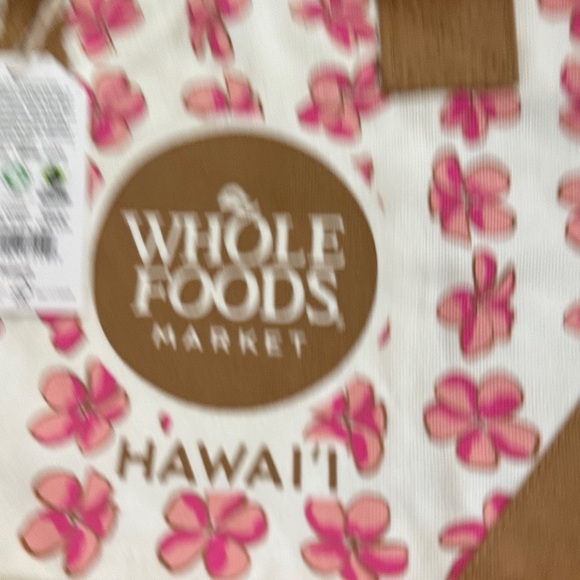 Pink Floral Tote Bag - Picture 2 of 3